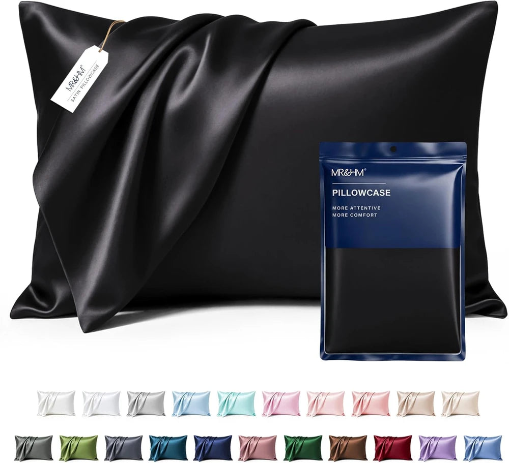 MR&HM Satin Pillowcase 2 Pack