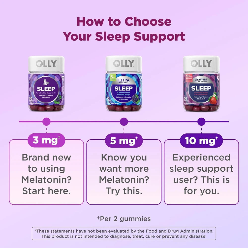 OLLY Max Strength Sleep Gummies